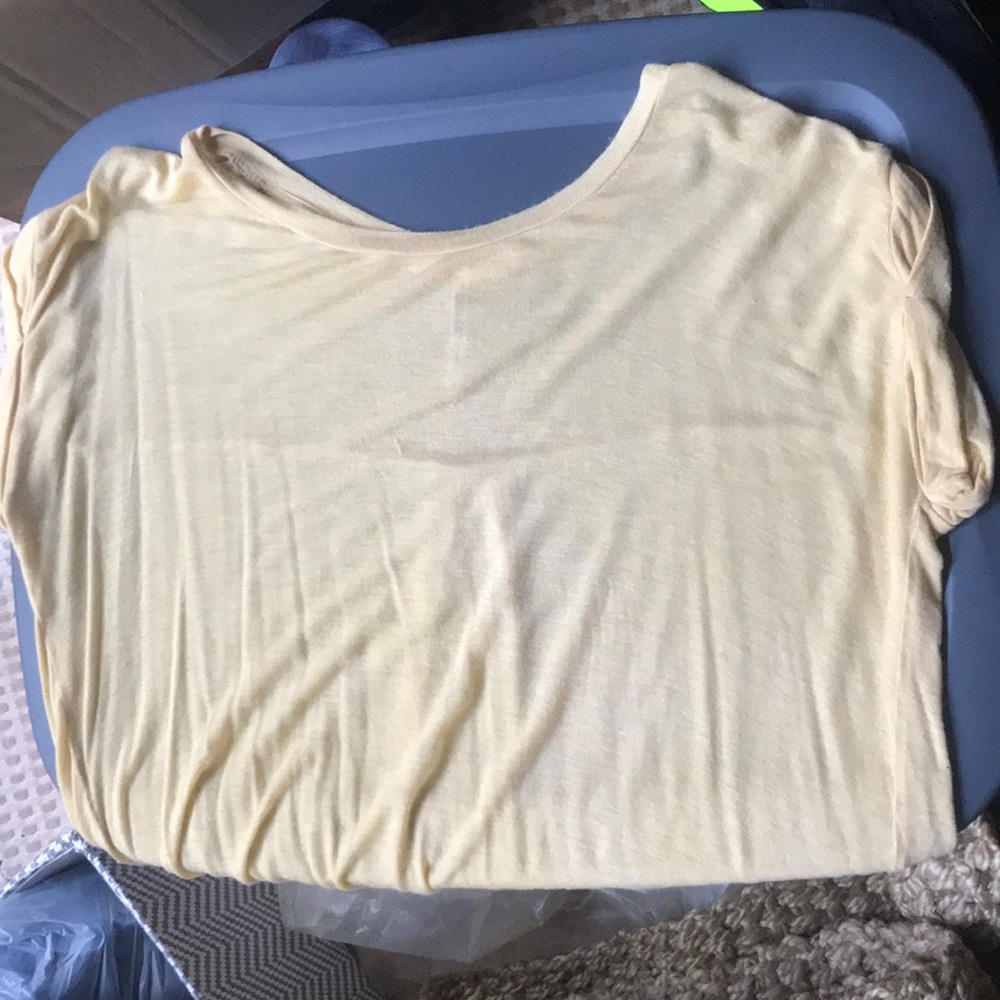 yellow shirt